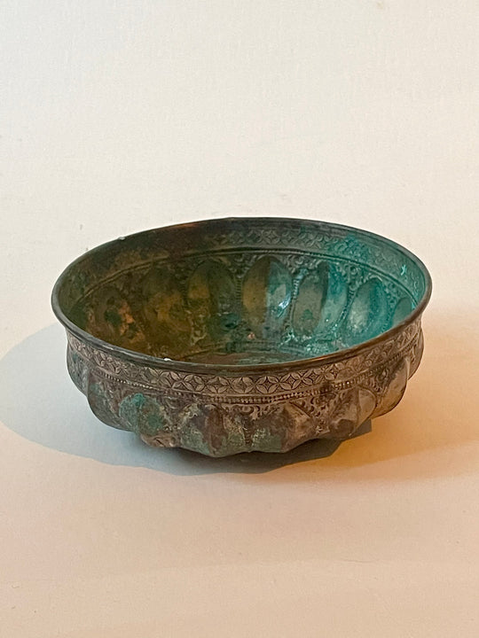 Silver offering bowl.