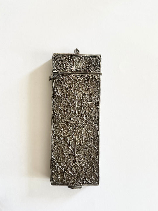 Batavian Silver filigree Etui